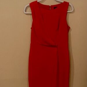 Red Sleeveless Dress Size 6
